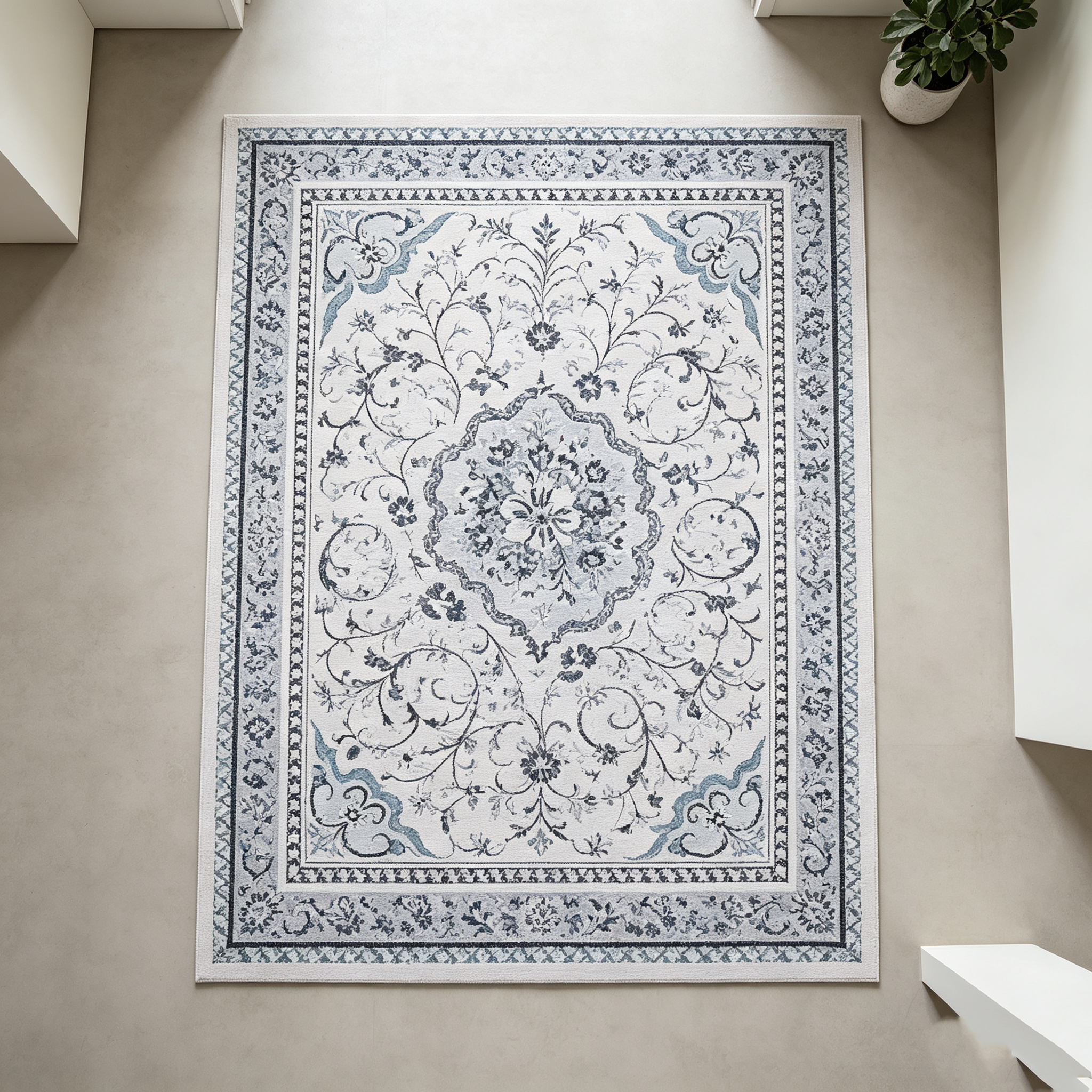 Elegant Classic Bohemian Medallion Area Rug