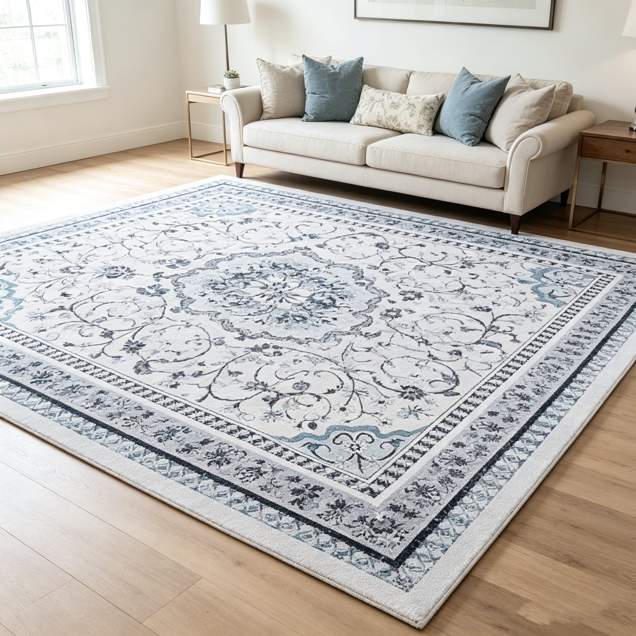 Elegant Classic Bohemian Medallion Area Rug